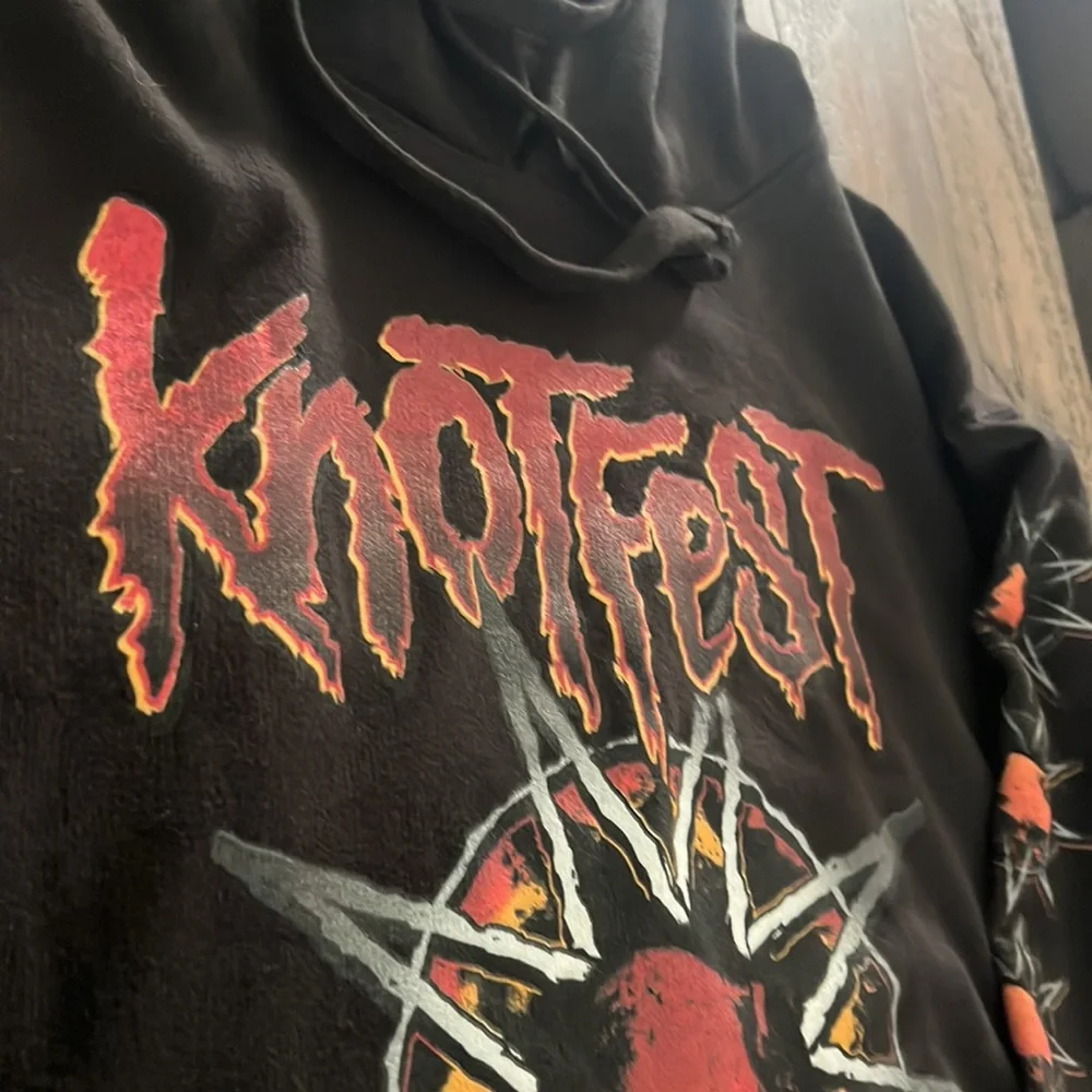 Slipknot /KnotFest Road Show Hoodie 2022-Unisex - Picture 6 of 13